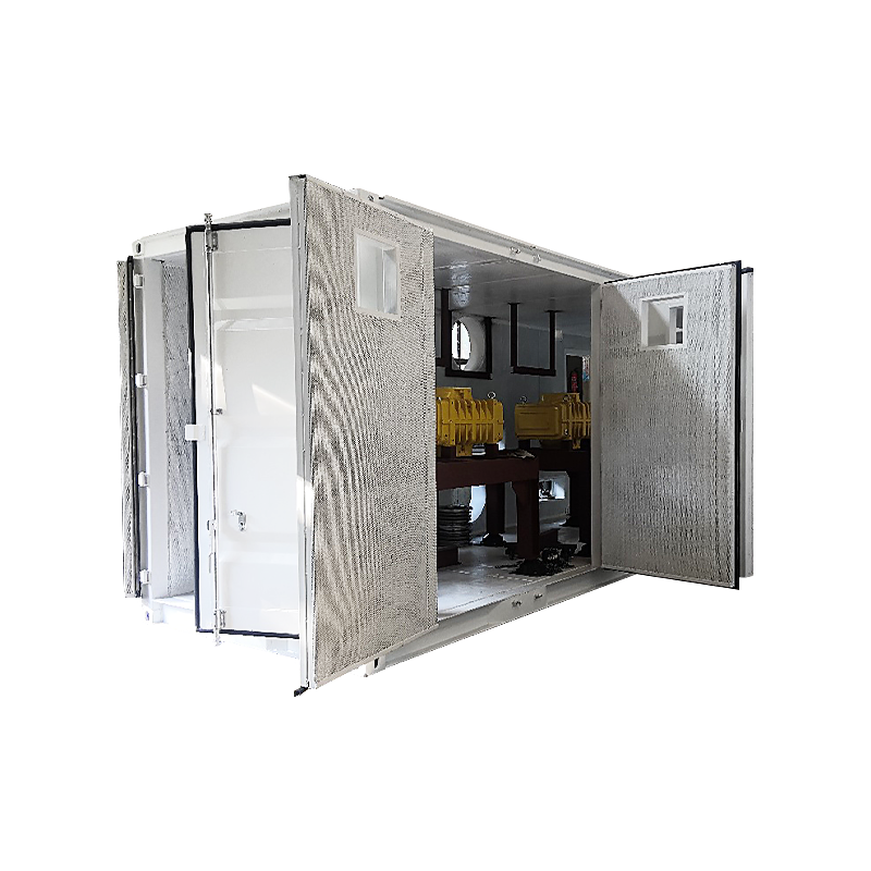 Speciale container voor zuurstofapparatuur
