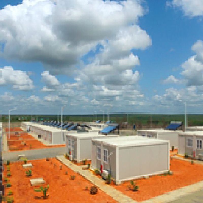 20 voet vlakke pack container