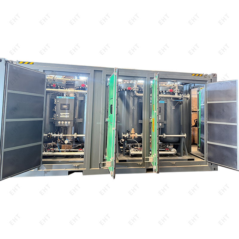 20ft aangepaste container voor stikstofapparatuur – modulaire werkcabine voor industrieel en offshore gebruik