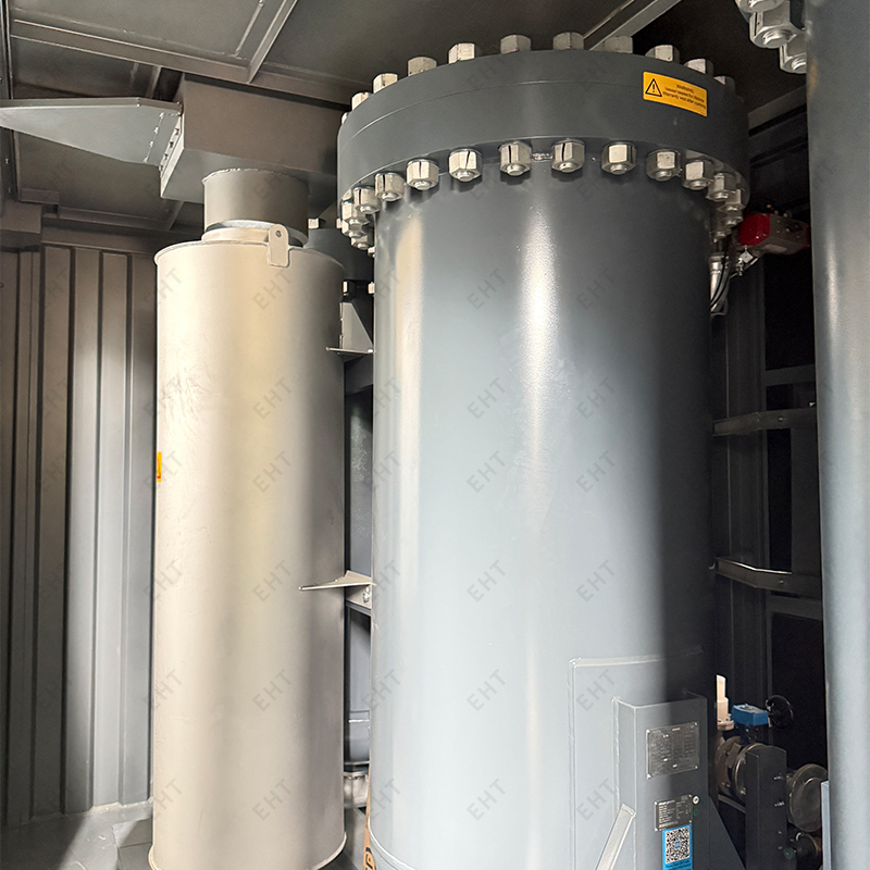 20ft aangepaste container voor stikstofapparatuur – modulaire werkcabine voor industrieel en offshore gebruik